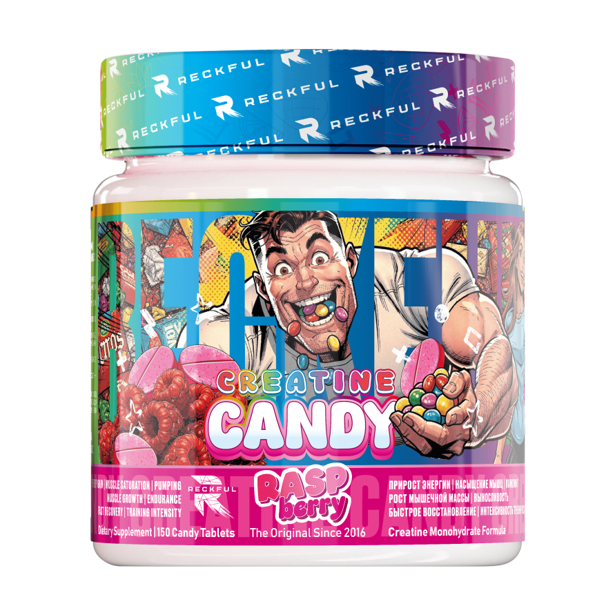 Креатин Candy жевательные таблетки Reckful ® 