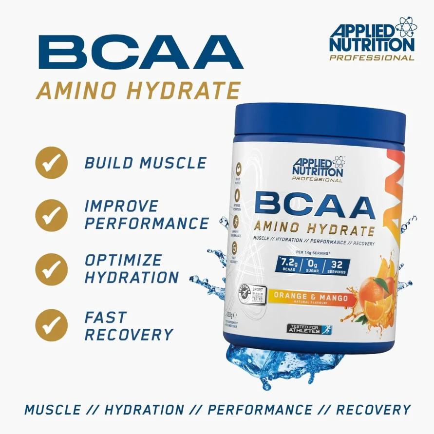 BCAA Amino-Hydrate Applied Nutrition 
