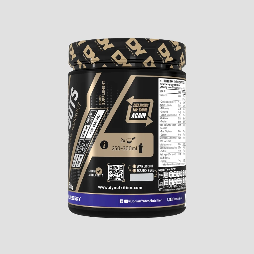 BLOOD&amp;GUTS Dorian Yates Nutrition 