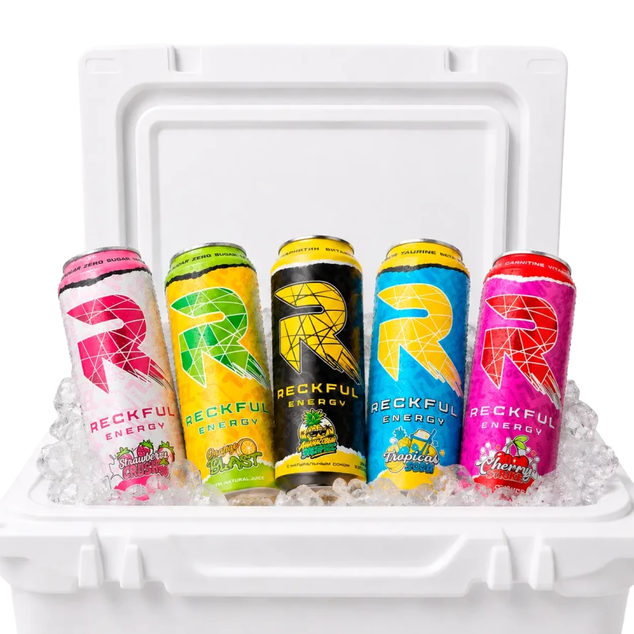 Энергетический напиток Energy Drink Reckful ®  без сахара