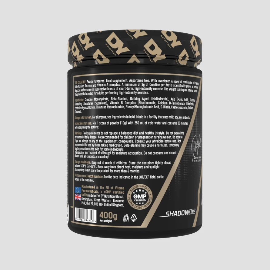 The Creatine Dorian Yates Nutrition 