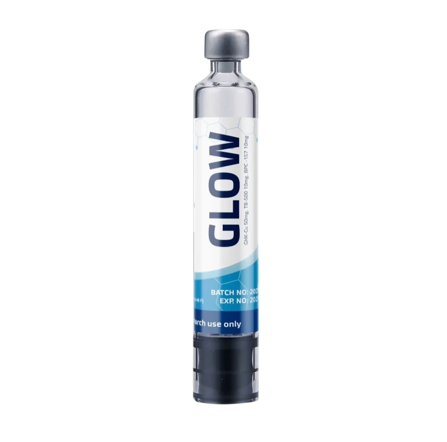 Glow (GHK-cu, Tb-500, Bpc-157 50/10/10 mg)  (cartridge) / ГЛОУ