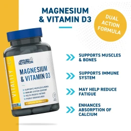 Magnesium &amp; Vitamin D3 Applied Nutrition