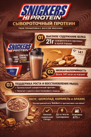 Snickers Hi Protein powder 875g